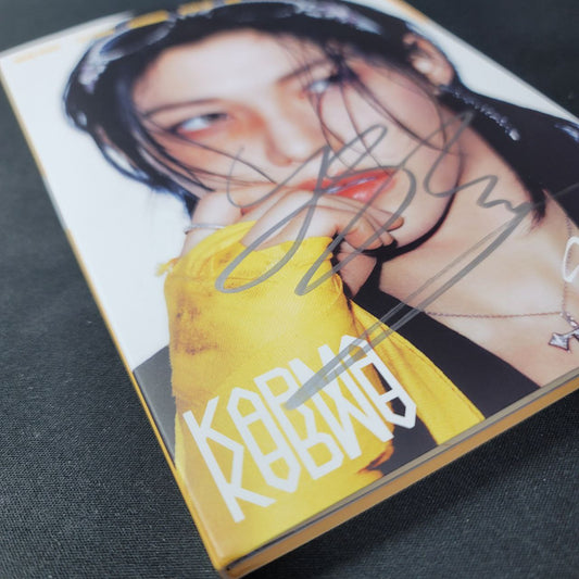 Felix (of Stray Kids) "KARMA" - Hand Autographed(Signed) Album