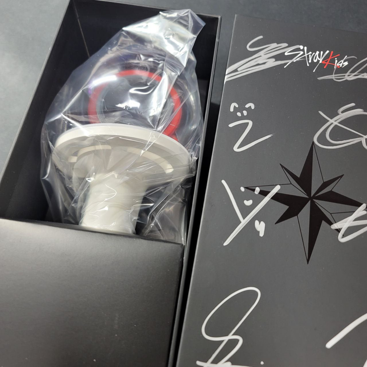 Stray Kids "Lightstick V2 with Hologram" - Hand Autographed(Signed)