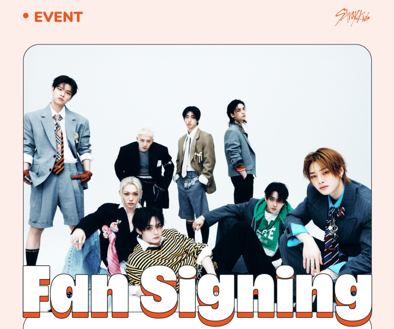 STRAY KIDS THIS & THAT ALBUM 260821 WITHMU FAN SIGN EVENT