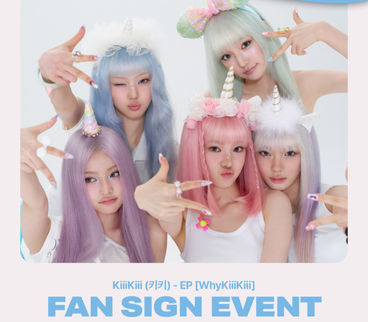 KiiiKiii WhyKiiiKiii ALBUM 260920 SOUNDWAV FAN SIGN EVENT