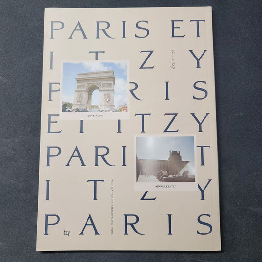 YUNA RYUJIN LIA CHAERYUNG (of Itzy) "KILL MY DOUBT" "PARIS"- Hand Autographed(Signed) Album